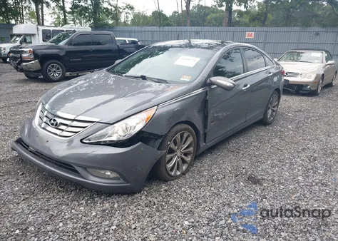 2012 Hyundai Sonata Limited 2.0T z USA, uszkodzony, nr VIN 5NPEC4AB7CH343271